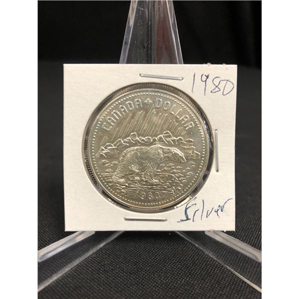 1980 CANADA SILVER DOLLAR