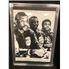 Image 1 : MEL DAVIS SIGNED AND FRAMED HARLEM GLOBE TROTTERS 24 X 36 (WITH ALI)