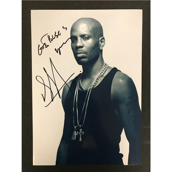 DMX SIGNED 8 X 10 (RA COA)