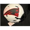 Image 2 : MAC JONES SIGNED NEW ENGLAND PATRIOTS LUNAR ECLIPSE AUTHENTIC HELMET (FANATICS COA)