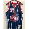 Image 2 : Hakeem Olajuwon Signed Rockets Jersey (Fanatics Holo)