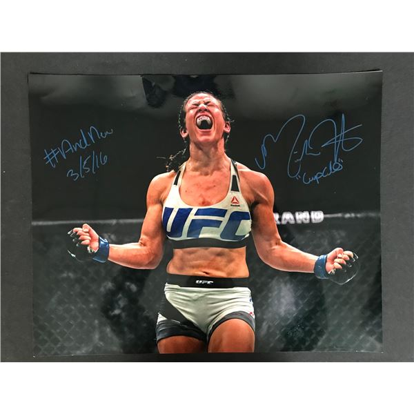 MIESHA TATE SIGNED 8X10 PHOTO