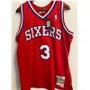 Image 2 : ALLEN IVERSON SIGNED SIXERS MITCHELL AND NESSJERSEY (FANATICS HOLO)