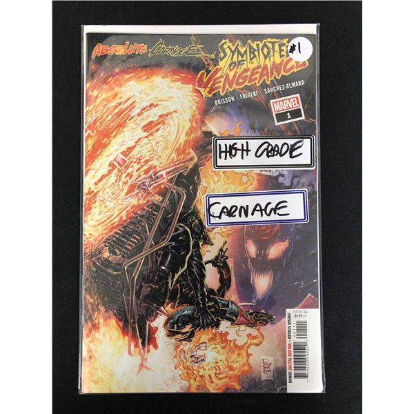 SYMBIOTE OF VENGEANCE #1 (MARVEL VARIANT) Absolute Carnage!