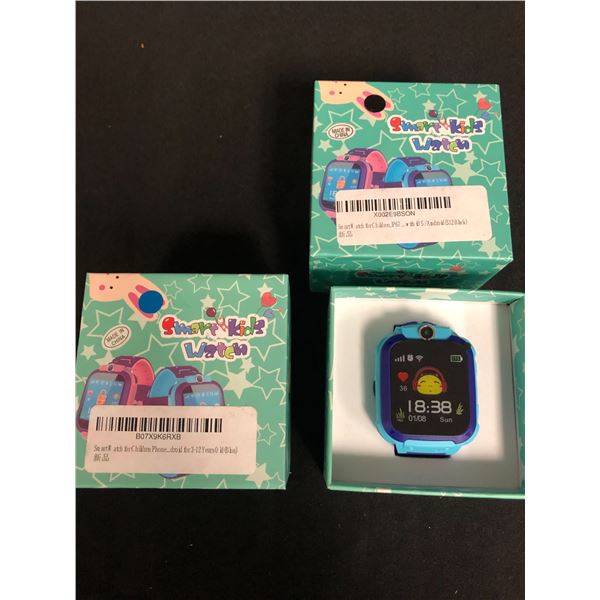 LOT OF 2 BRAND NEW KIDS SMART WATCHES