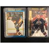 Image 1 : TREVOR LINDEN RC AND RYAN SMYTHE SIGNED HOCKEY CARD LOT