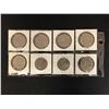 Image 2 : LOT OF 8 CANADIAN SILVER DOLLARS
