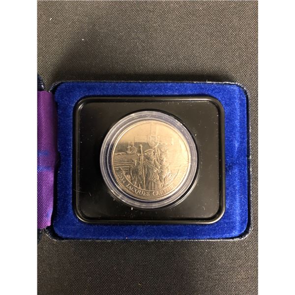 1985  CANADIAN SILVER DOLLAR IN CASE