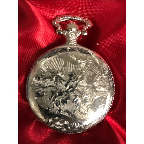  BRAND NEW HUNTER POCKET WATCH w/ GIFT BOX