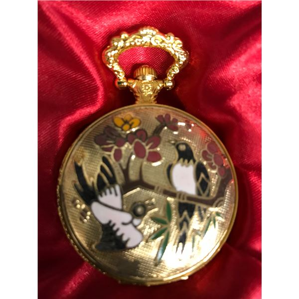  BRAND NEW HUNTER POCKET WATCH w/ GIFT BOX