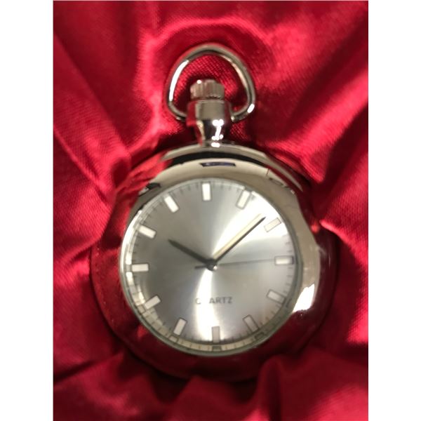  BRAND NEW HUNTER POCKET WATCH w/ GIFT BOX