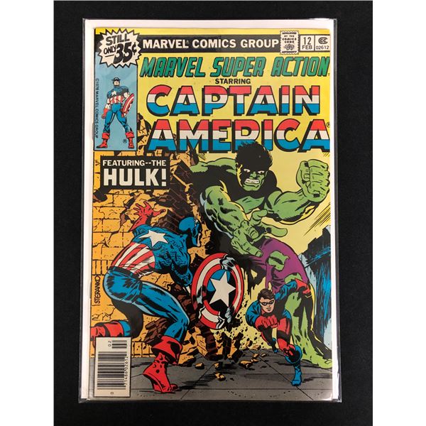 MARVEL SUPER ACTION #12 Starring Captain America (MARVEL COMICS)