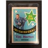 Image 1 : 1969-70 O-Pee-Chee #213 Tim Horton All-Star