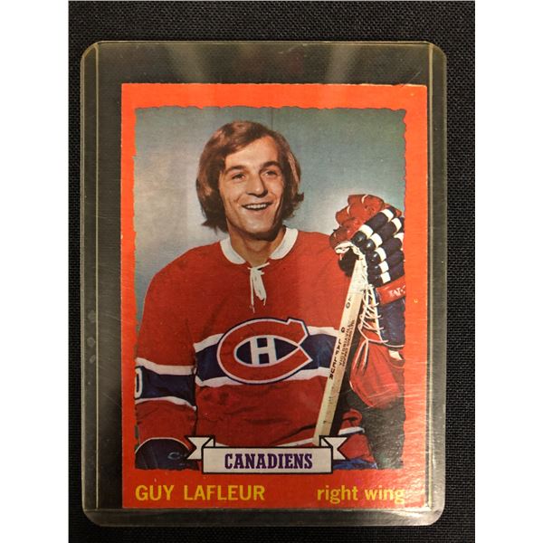 1973-74 O-Pee-Chee #72 Guy Lafleur