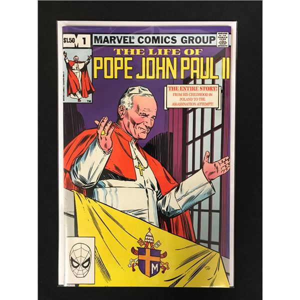 The Life of POPE JOHN PAUL II #1 (MARVEL COMICS)