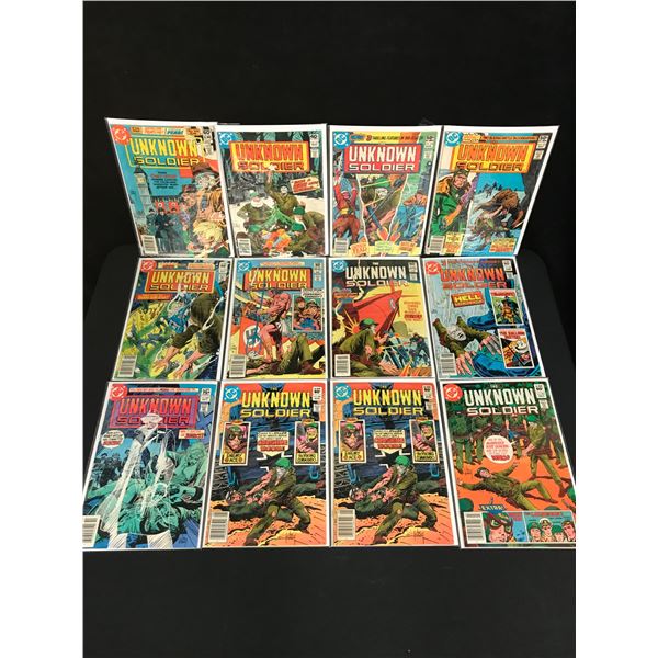 UNKNOWN SOLDIER COMIC BOOK LOT (DC COMICS)