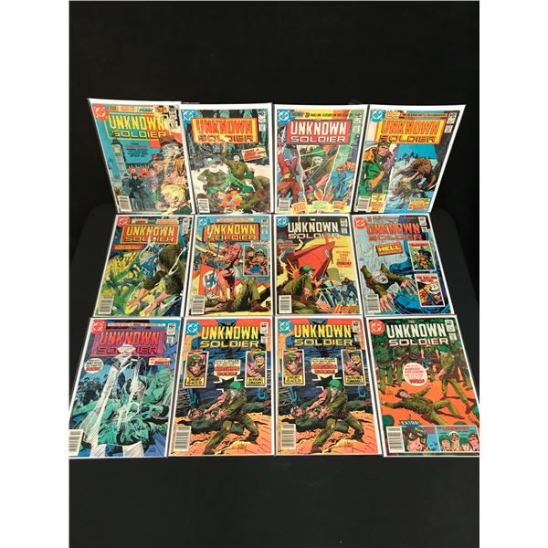 UNKNOWN SOLDIER COMIC BOOK LOT (DC COMICS)