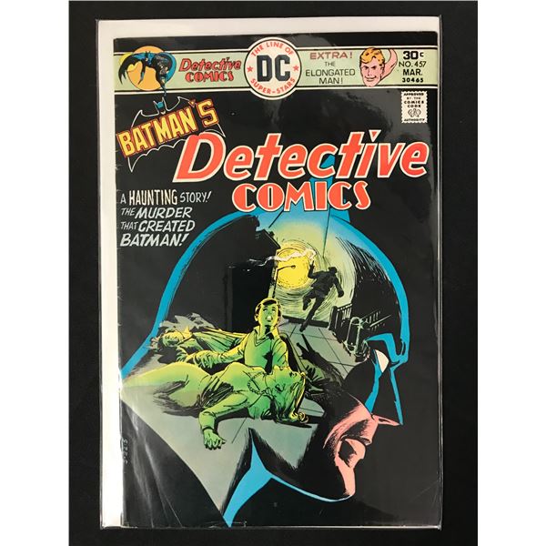 DETECTIVE COMICS #457 (DC COMICS)