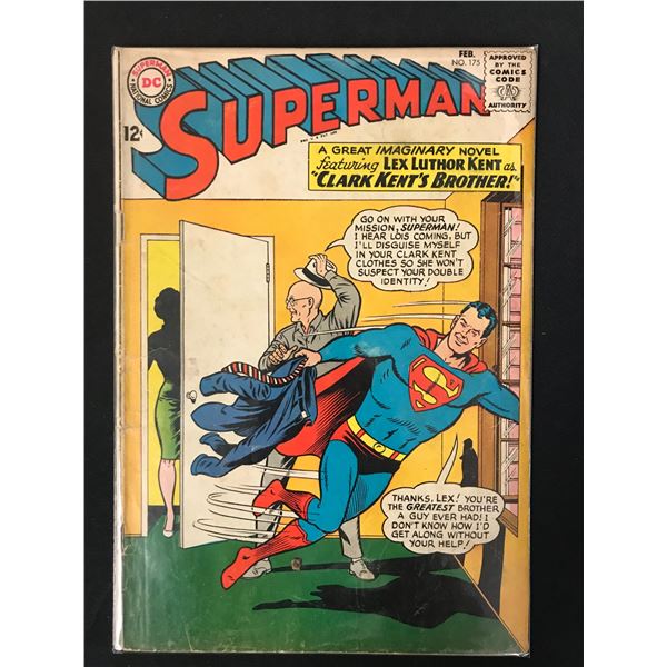 SUPERMAN #175 (DC COMICS)