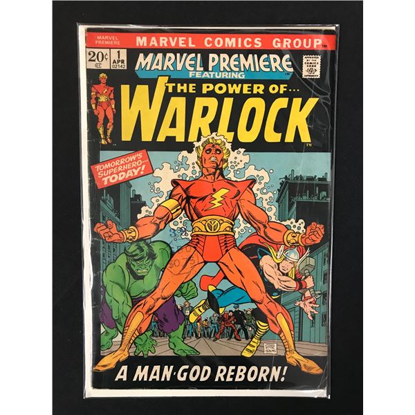 MARVEL PREMIERE #1 Featuring The Power of... WARLOCK (MARVEL COMICS)