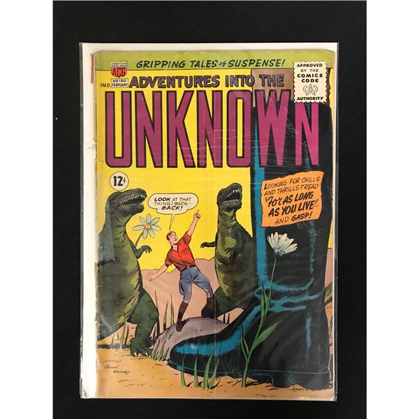 ADVENTURES INTO THE UNKNOWN #130 (AMERICAN COMICS GROUP)