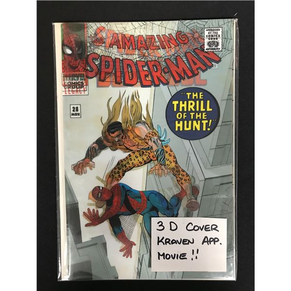 Marvel's Amazing Spider-Man #34 "The Thrill of the Hunt" (3-D Cover)