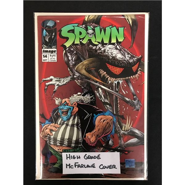 SPAWN #14 (IMAGE COMICS) McFARLANE Cover!