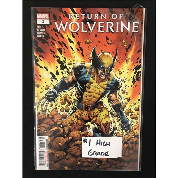 RETURN OF WOLVERINE #1 (MARVEL COMICS)