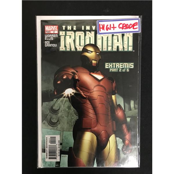 The Invincible IRON MAN #2 (MARVEL COMICS) Extremis Part 2 of 6