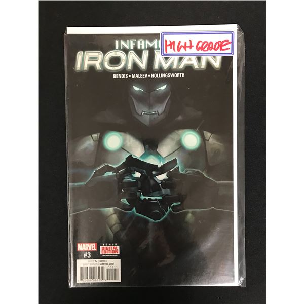 Infamous IRON MAN #3 (MARVEL COMICS)