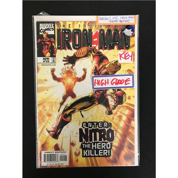 The Invincible IRON MAN #15 (MARVEL COMICS)