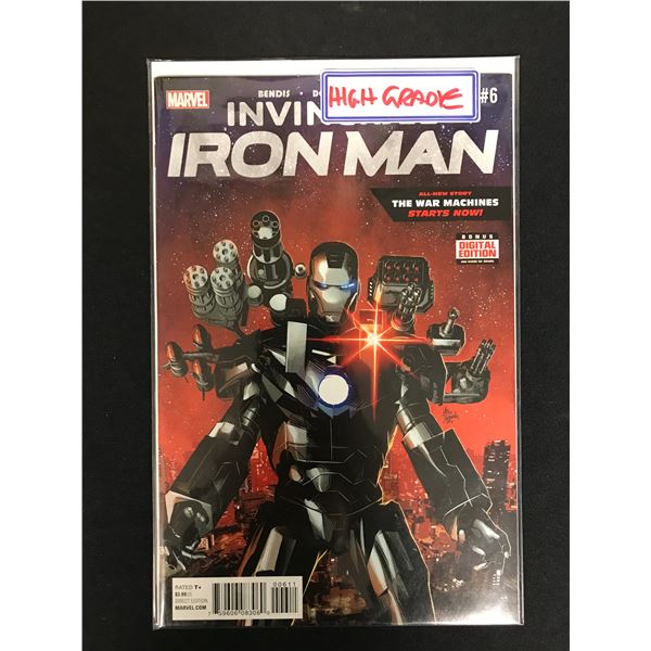 Invincible IRON MAN #6 (MARVEL COMICS)