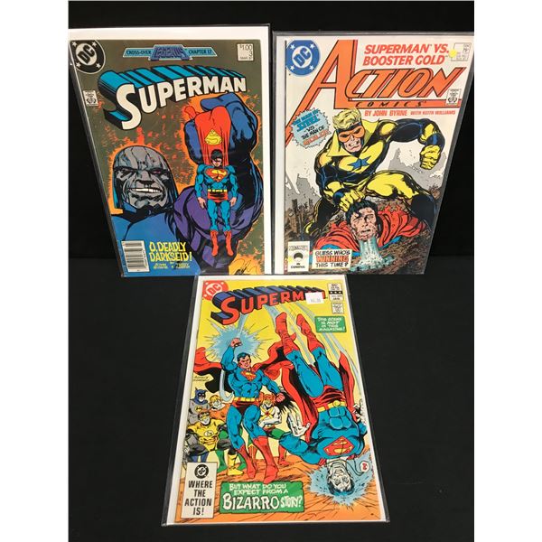 SUPERMAN/ ACTION COMICS BOOK LOT (DC COMICS)