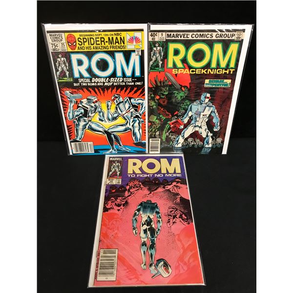 ROM COMIC BOOK LOT (MARVEL COMICS)