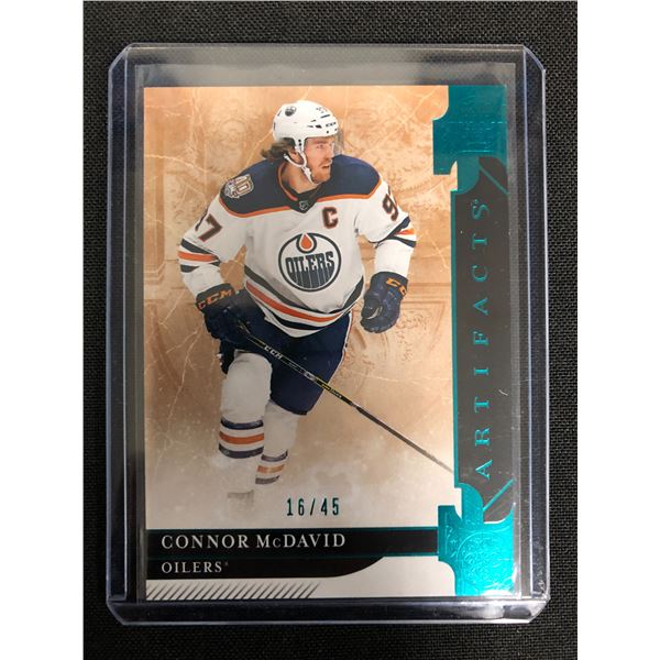 2019-20 UPPER DECK ARTIFACTS HOCKEY #101 CONNOR McDAVID 16/45