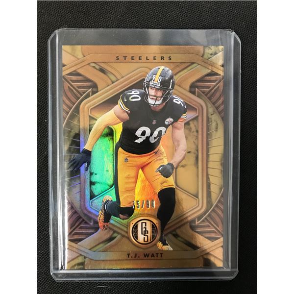 2021 PANINI GOLD STANDARD FOOTBALL #84 T.J WATT