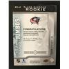 Image 2 : 2020-21 UPPER DECK #RTL-LF LIAM FOUDY BLACK DIAMOND ROOKIE TEAM LOGO JUMBOS