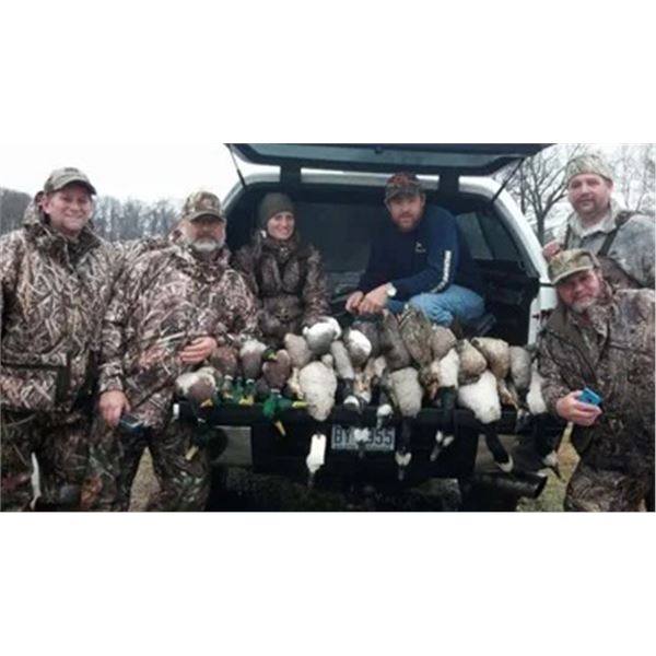 MARYLAND - TWO DAY WATERFOWL HUNT FOR FOUR HUNTERS