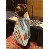 Image 2 : Standing Bear Door Guard and Pendleton Blanket Robe in a Chief Joseph Pattern  Sponsored by: Tippy C