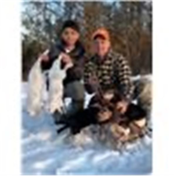 Hunt Snowshoe Rabbit in Wisconsin