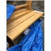 Image 1 : From the Hockey Show - 7 wooden benches - 66in long