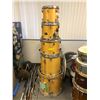 Image 1 : Lot of 5 Wood Drums - Yamaha, Stage Custom Standard