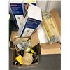 Image 1 : 3 New In Box Halogen Task Lamp with Telescopic Head - 500 W plus more.