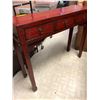 Image 1 : Hallway Console Table - red stain