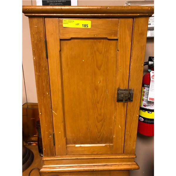 Corner Wood Cabinet