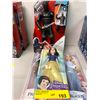 Image 1 : 4 Collectible Dolls from Frozen, Disney Princess and Snake Eyes from GIJoe. New in Box.