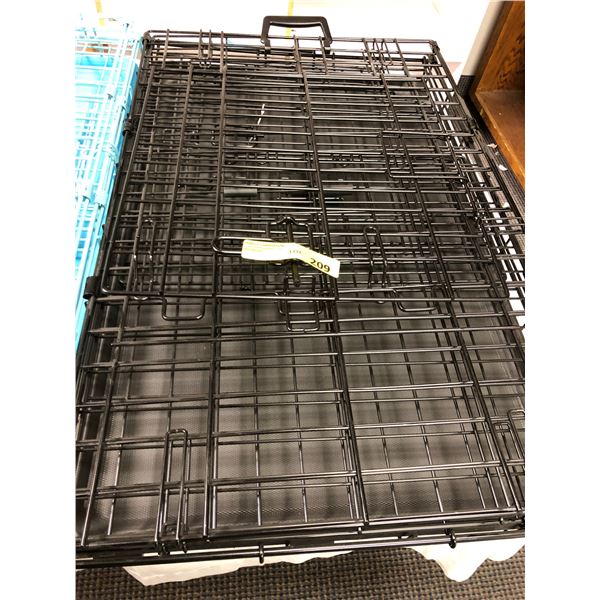 Large Animal Cage from Turner & Hooch - black - collapsibe