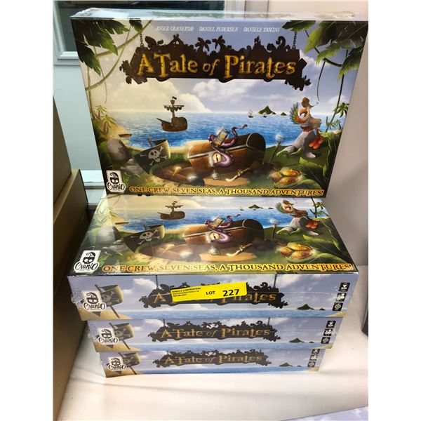 4 Boxes - A Tale of Pirates - Adventure Game - new in box