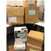 Image 1 : 6 Boxes from various shows - Paper Towel Dispenser, Vet Supplies, Infirmary Pillows and Blankets  pl