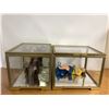 Image 1 : Plastercine Models of Turner and Hooch - one in each display Box